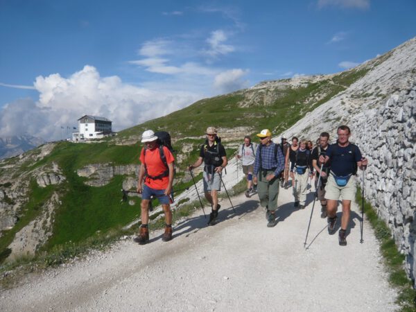 Vojenskými chodníky Dolomit: turistika a ferraty